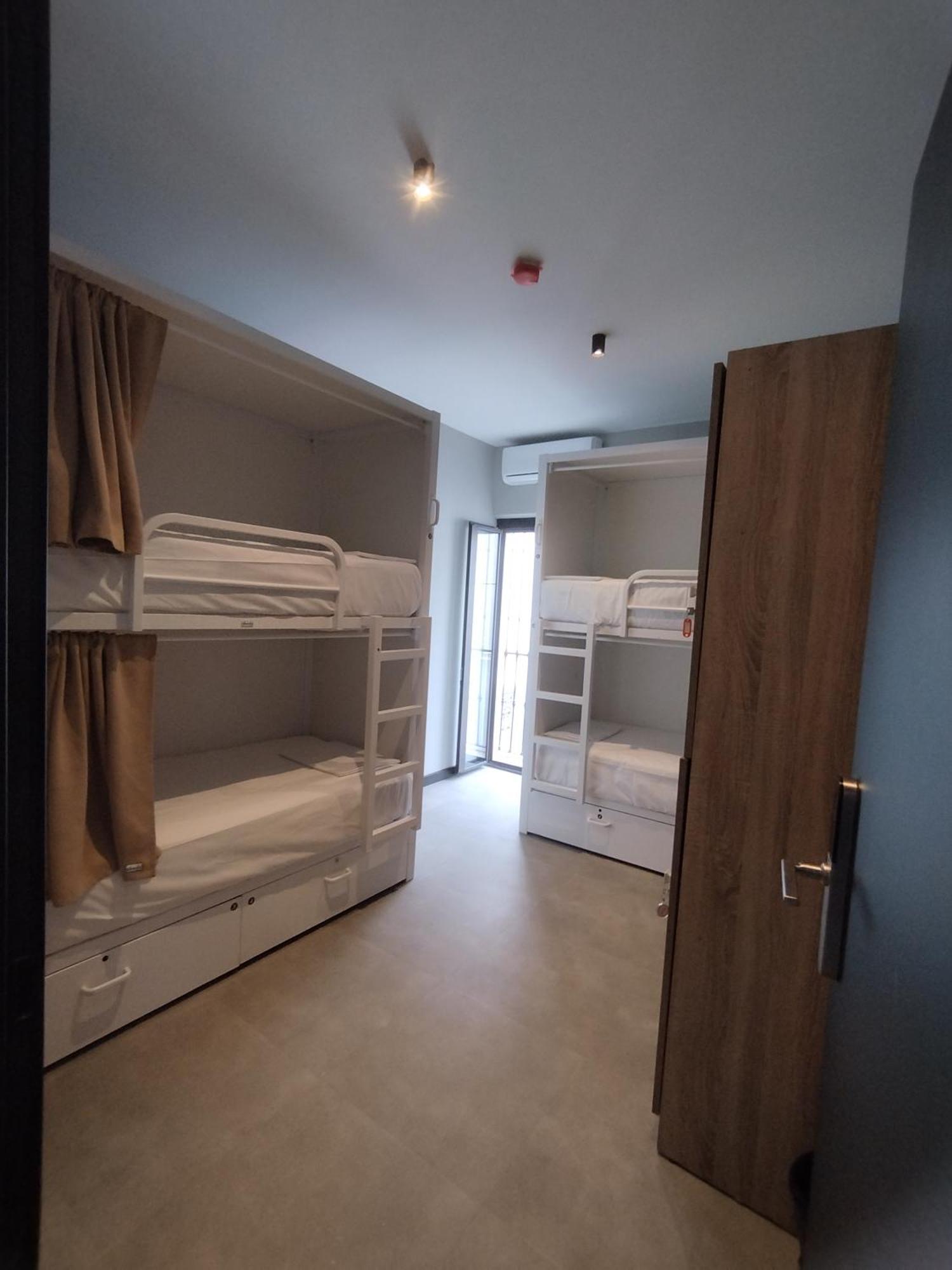 Bett im 4-Bett-Schlafsaal